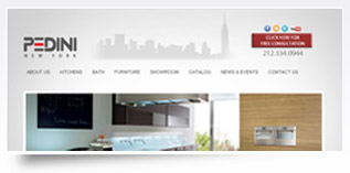 Website Design / Internet Marketing Case Studies - Kitchen Showroom